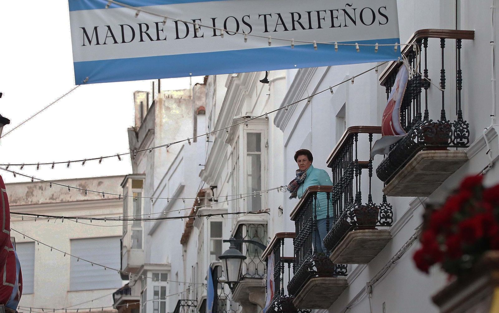 El regreso a su templo de la Virgen de la Luz de Tarifa, en imágenes
