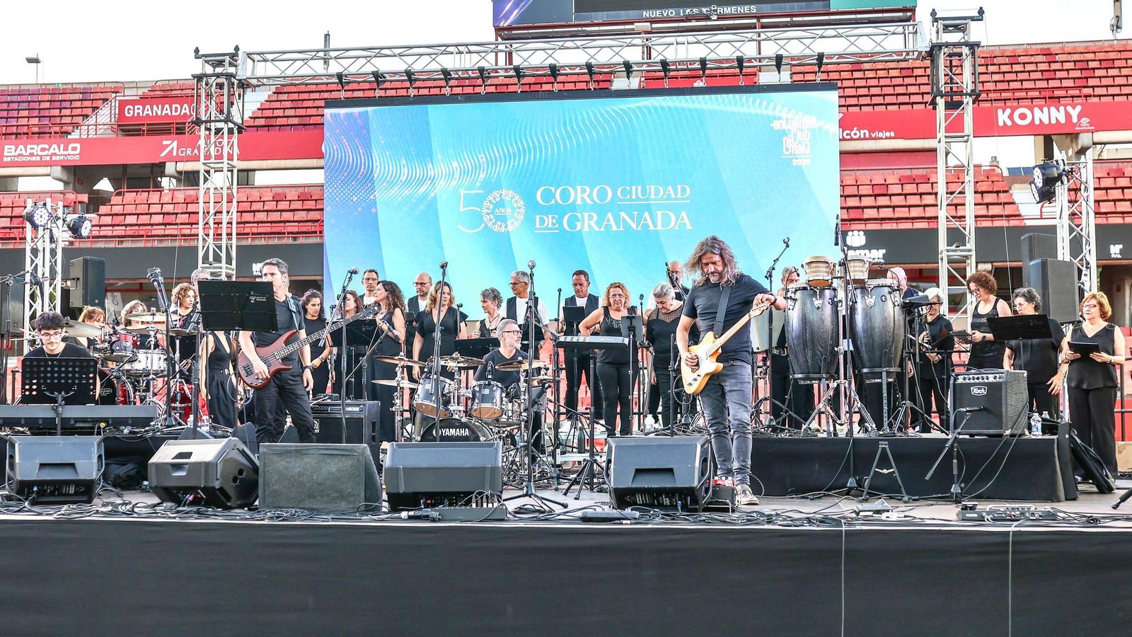 Concierto del Coro Ciudad de Granada en la celebración de Cámara Granada en Los Cármenes