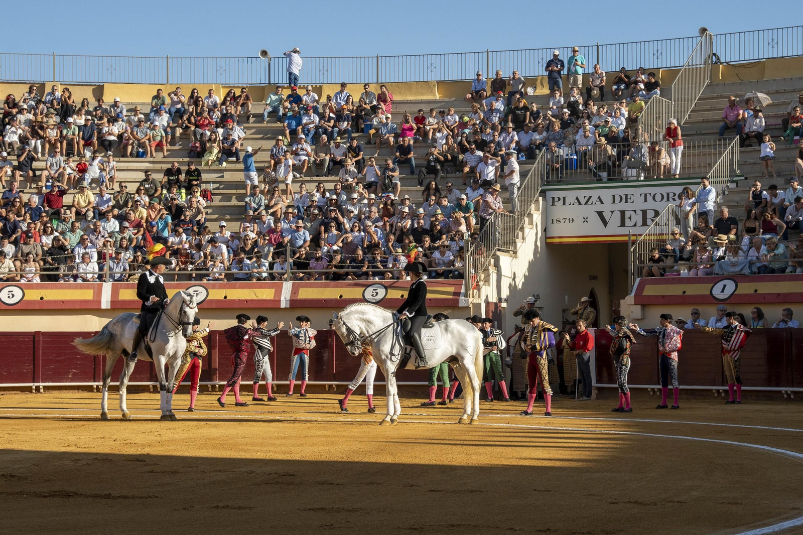 Las imágenes de los toros en Vera