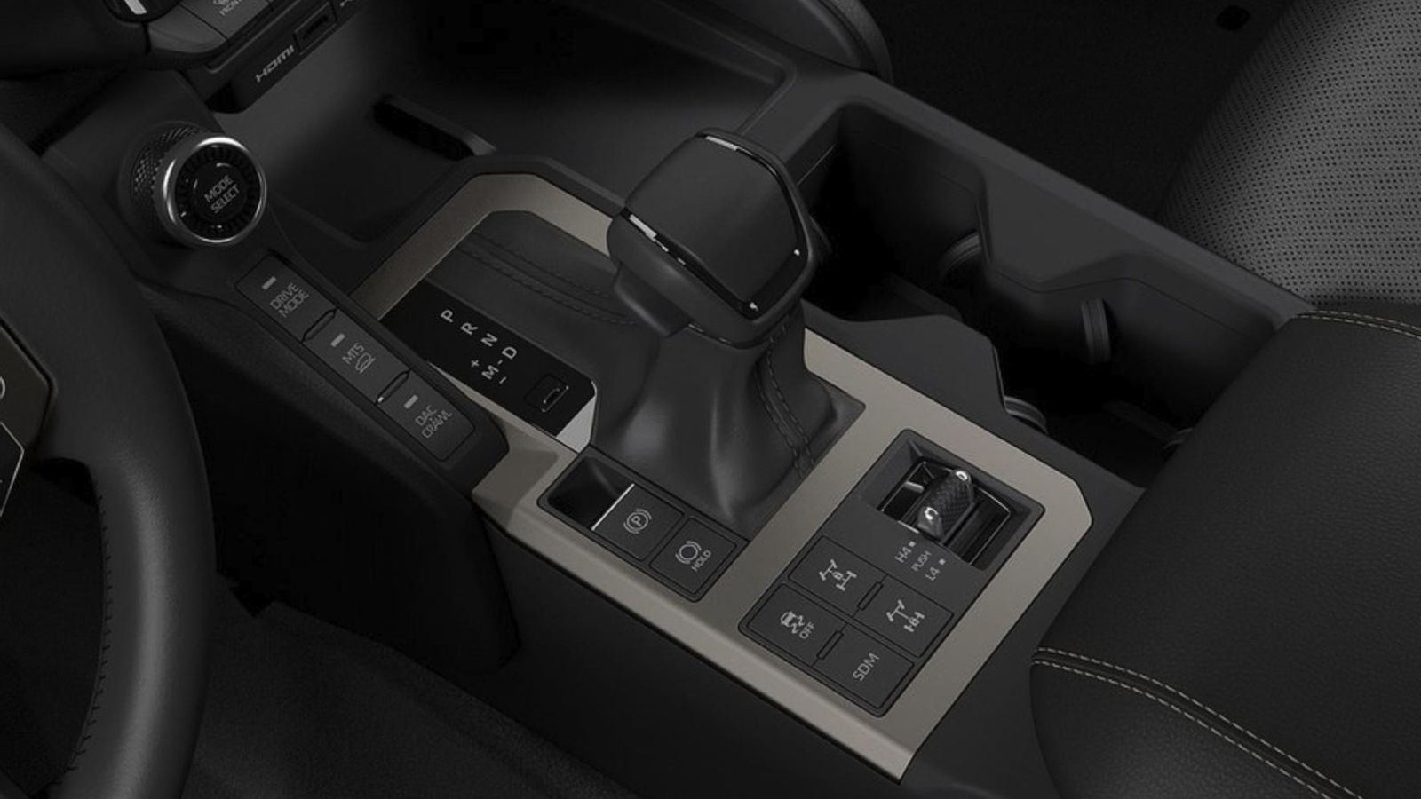 Una reductora o la capacidad de bloqueo de los diferenciales central y trasero seguirán aportando cualidades diferenciales a este todoterreno fuera del asfalto.