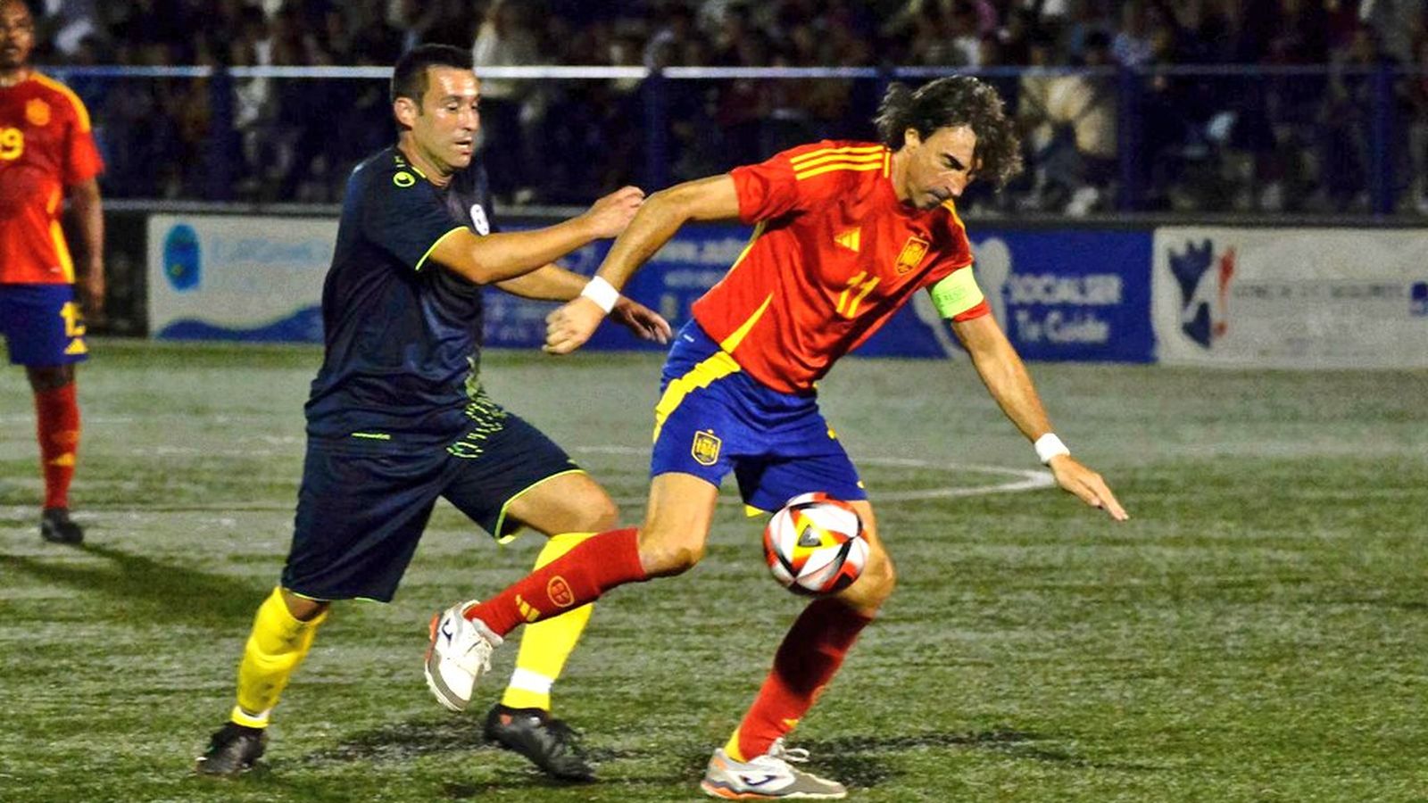 Las Leyendas de la selección española deleitan en Alhaurín de la Torre