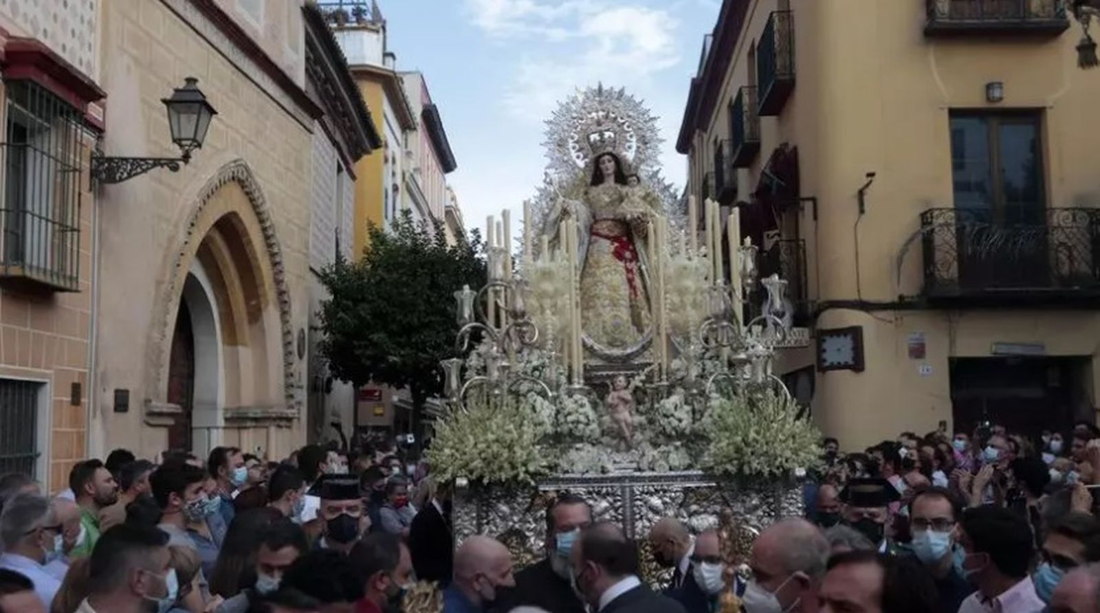 La Virgen de las Nieves saldrá desde Santa María la Blanca recién restaurada