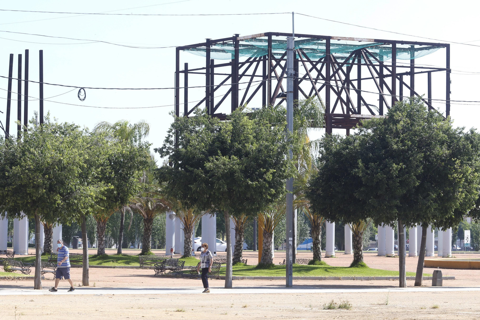 Las fotografías de la Feria de Mayo en la Córdoba del coronavirus