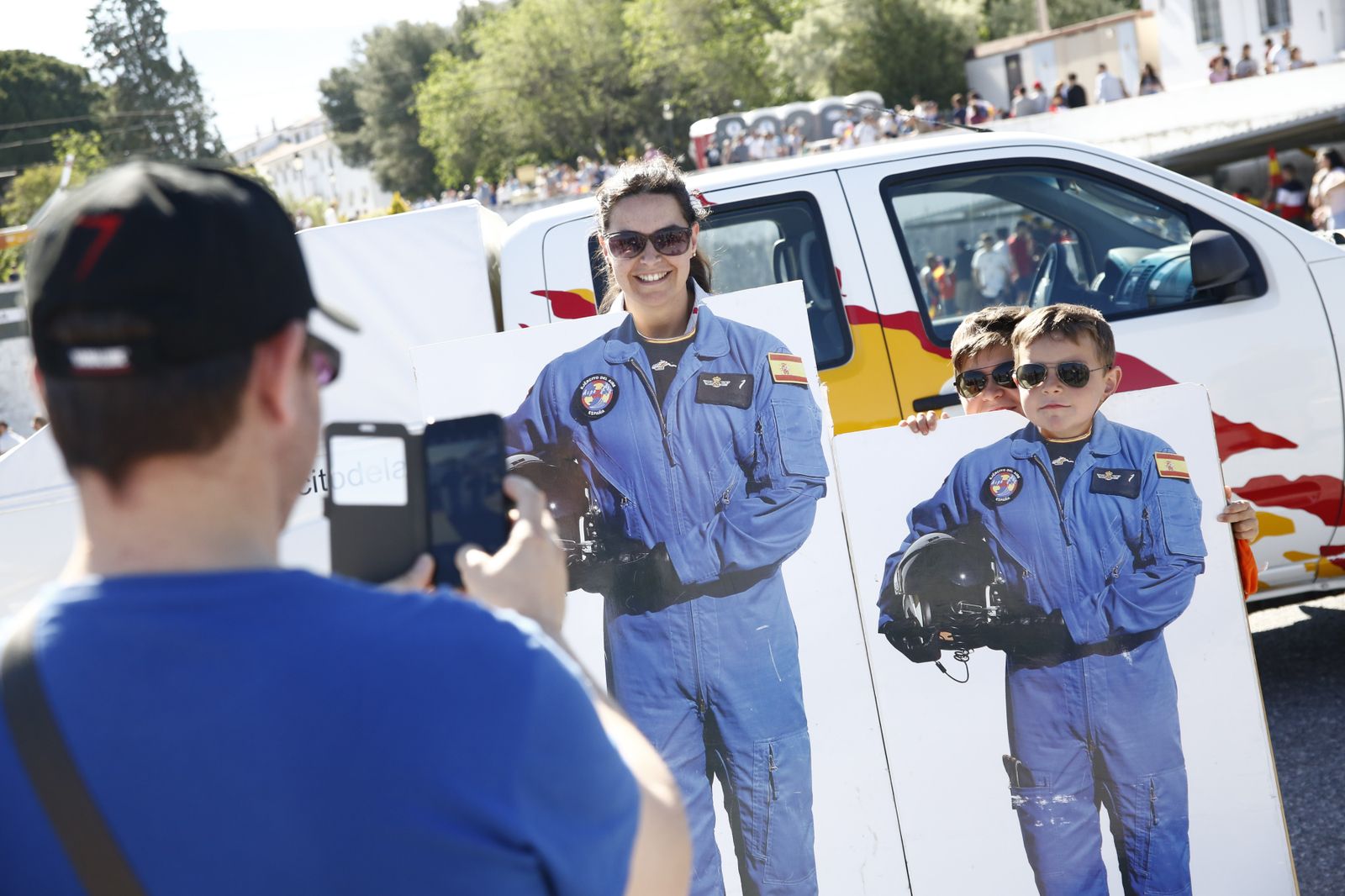 Jornada de puertas abiertas y 'altos vuelos' en la Base Aérea de Arilla