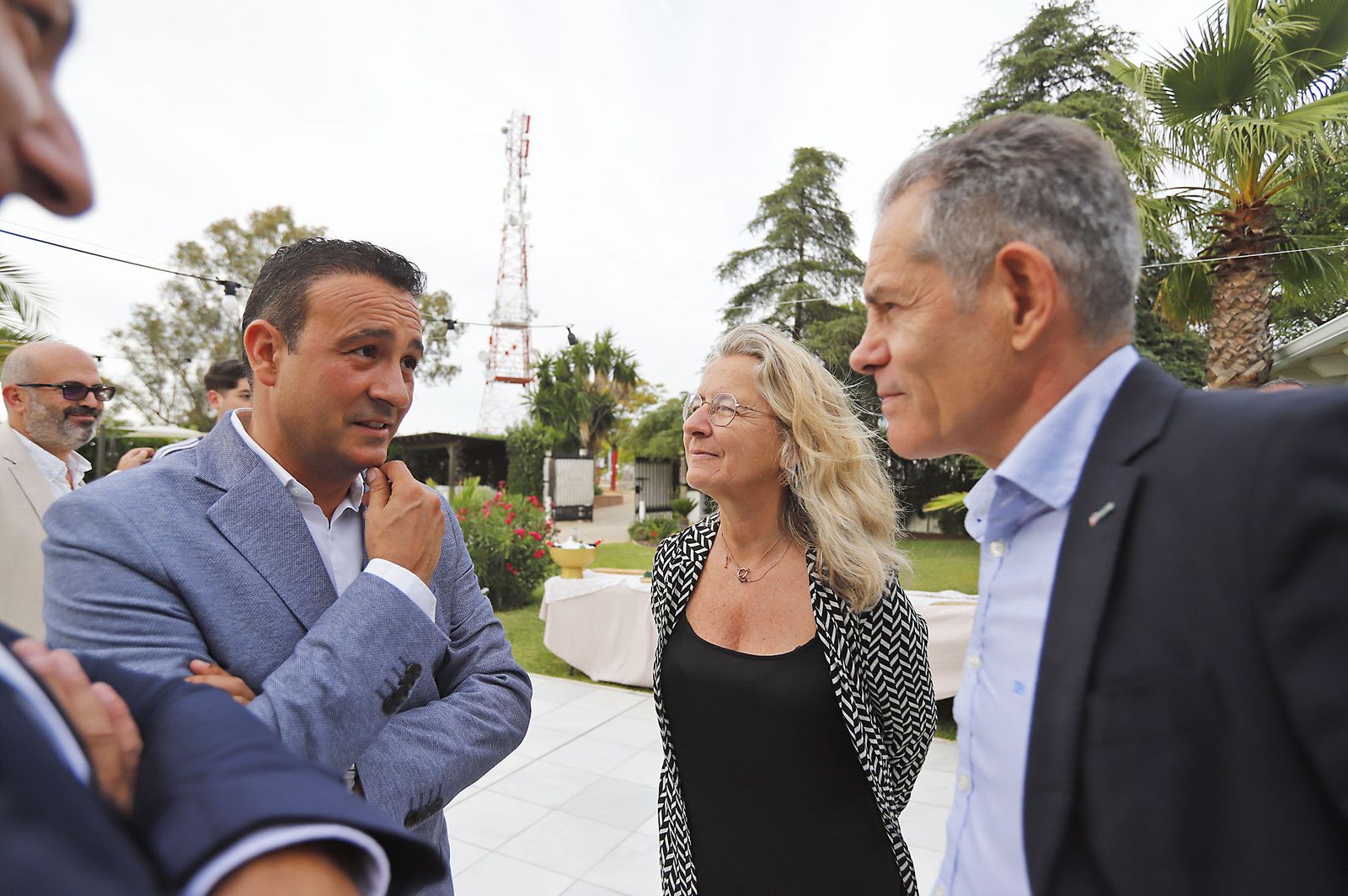 Imágenes de la recepción en la "Noche de los Frutos Rojos"