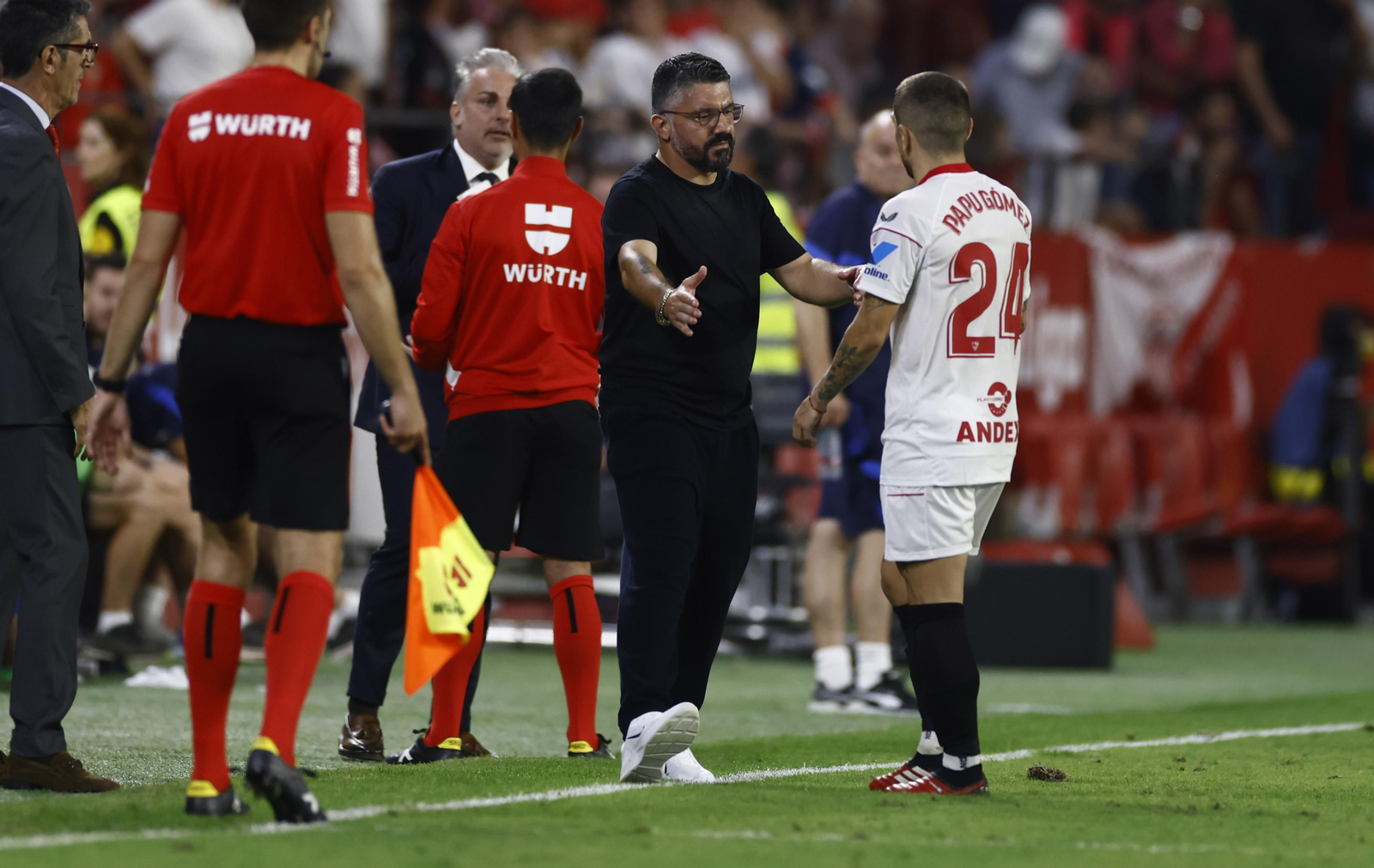 Las imágenes del Sevilla-Valencia