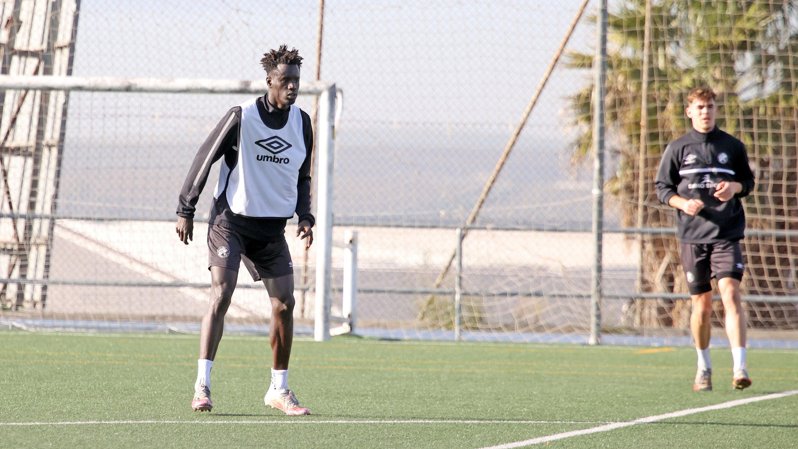 Primer entrenamiento del Xerez DFC en Picadueñas