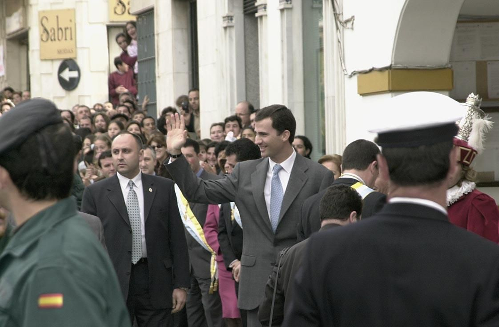 Felipe VI en Palos de la Frontera: cuando aún era príncipe y se celebraba el 75º aniversario del Plus Ultra