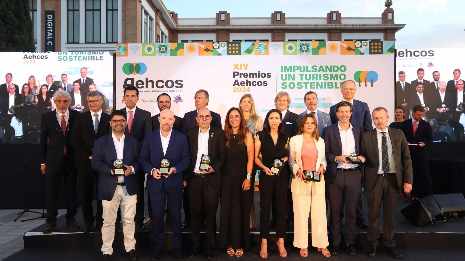 Galardonados en la XIV edición de los Premios Aehcos.