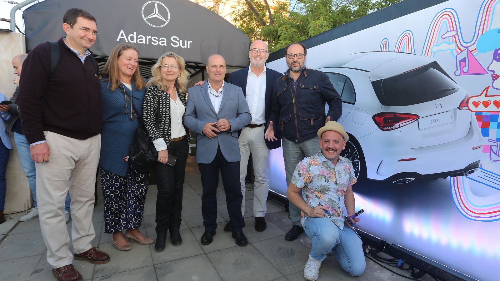 Presentación en Huelva del nuevo Mercedes Clase A