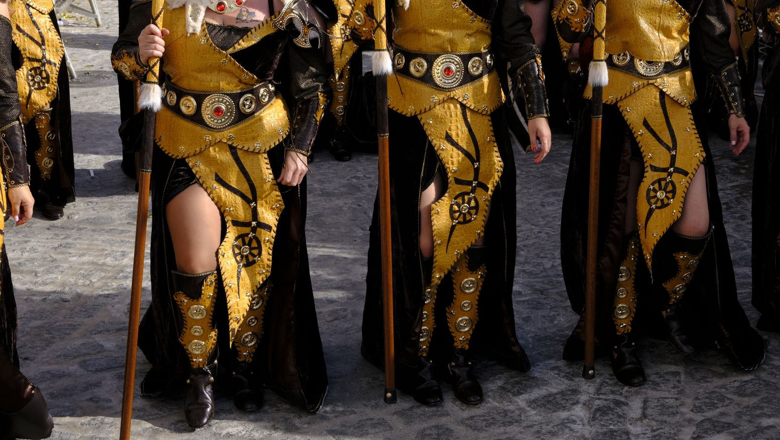 Imágenes del desfile de Moros y Cristianos de Mojácar