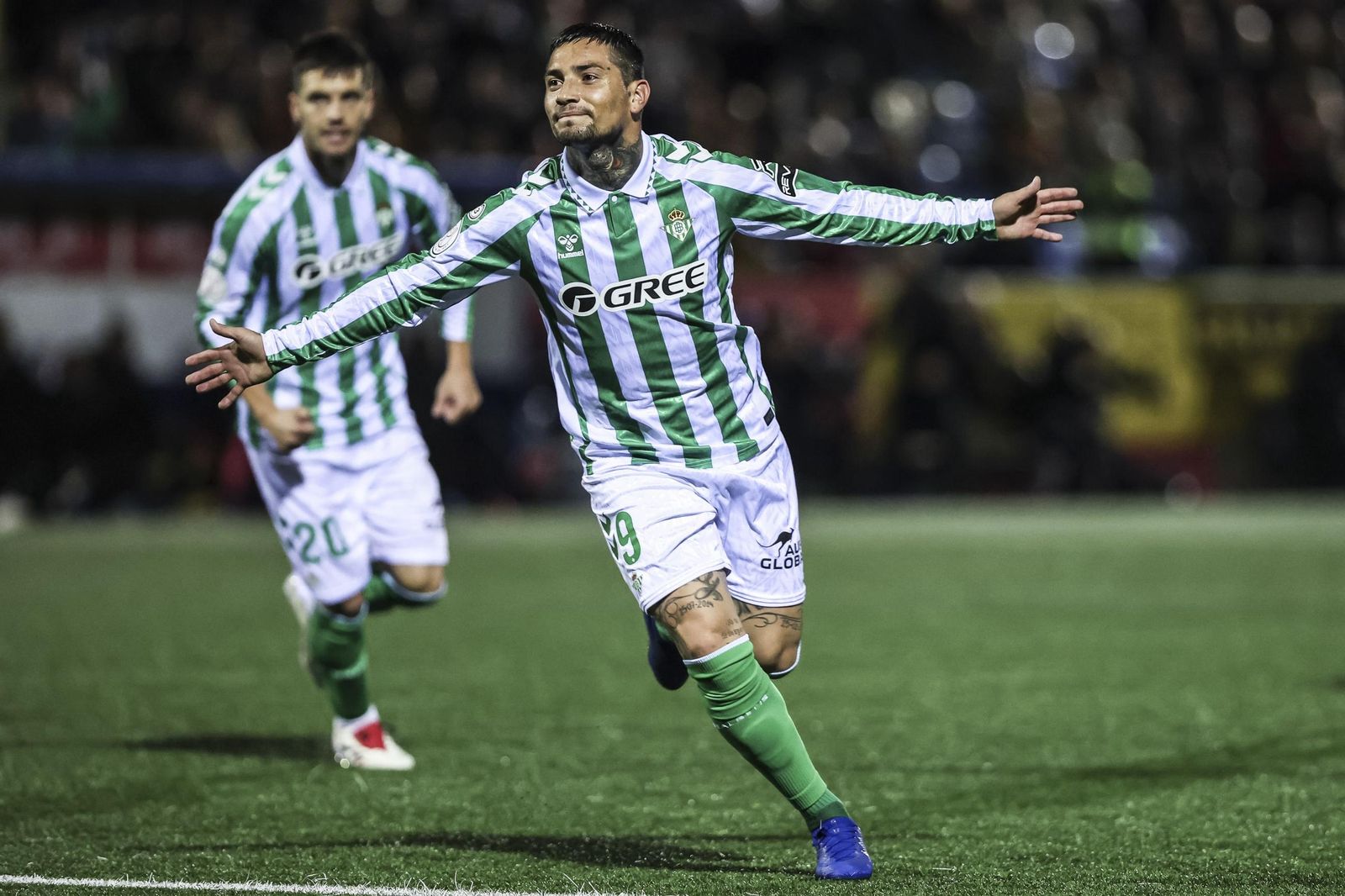 Las fotos del Sant Andreu - Betis de Copa del Rey