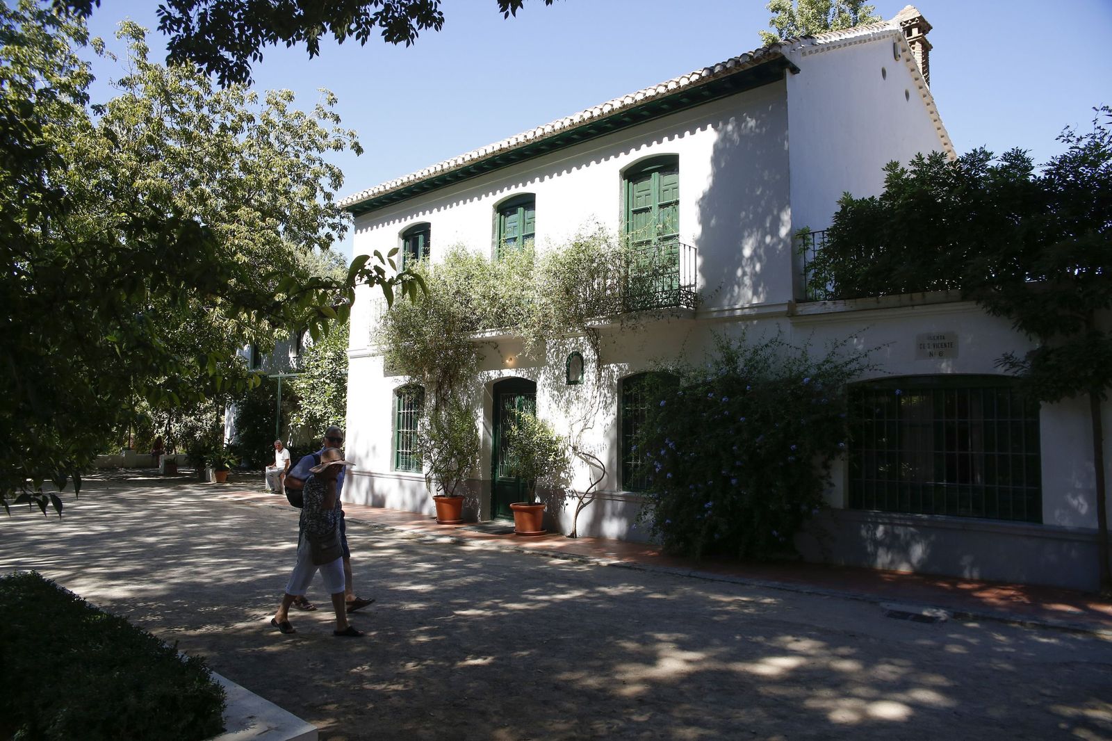 La Casa-Museo en el parque del poeta.