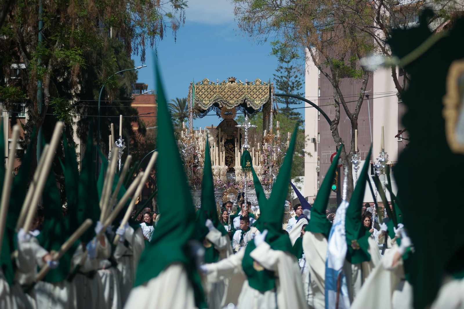 Las fotos de Nueva Esperanza en el Martes Santo en Málaga Las fotos de Nueva Esperanza en el Martes Santo en Málaga