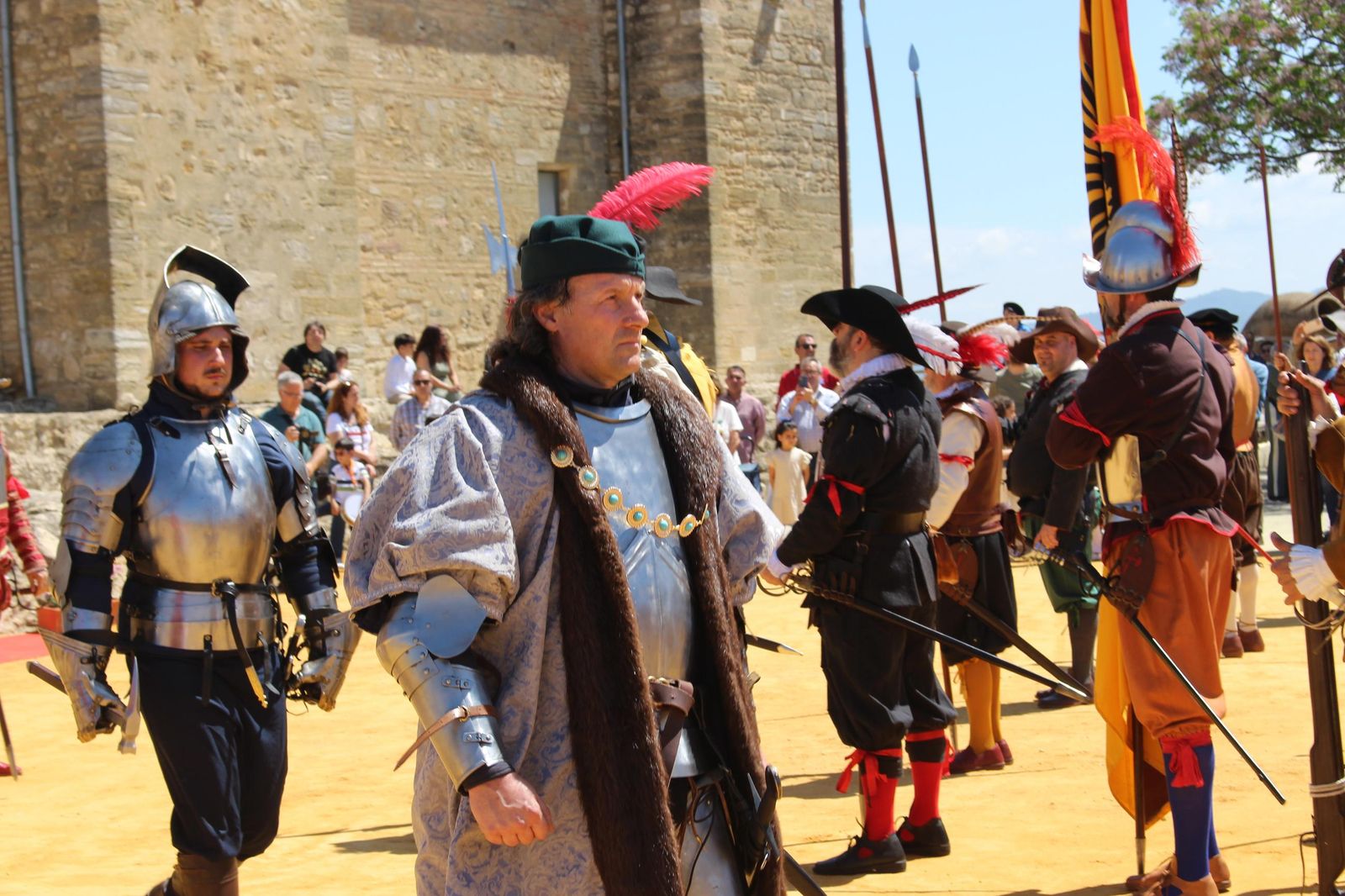 Desfile de recreación histórica sobre el Gran Capitán
