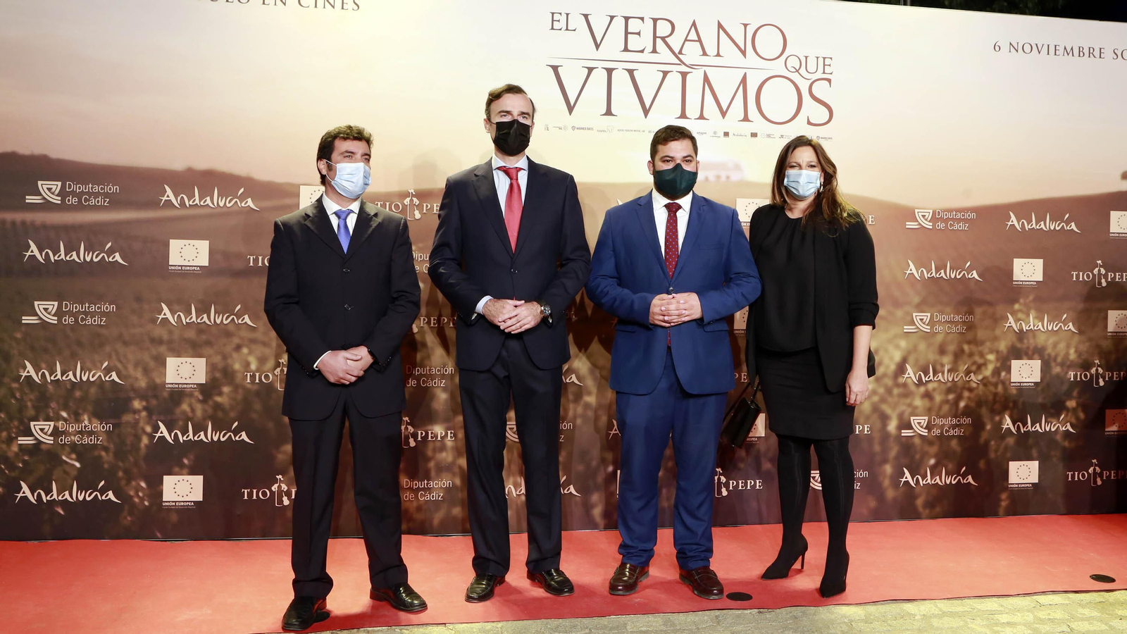 Photocall de la película 'El verano que vivimos' en González Byass