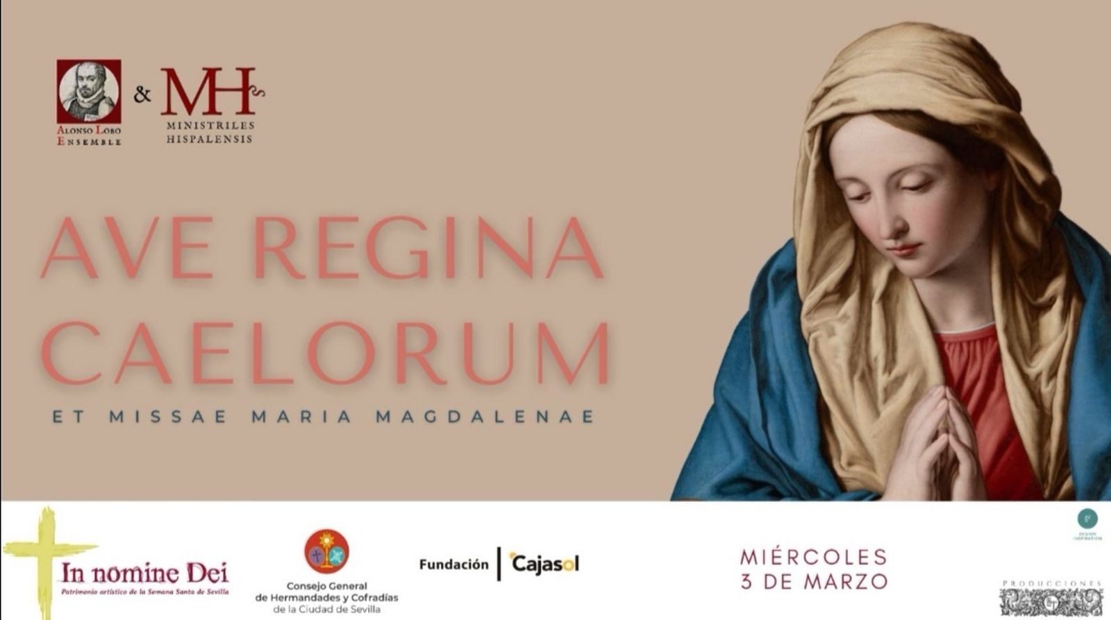 Comienza el ciclo de conciertos de música sacra en el teatro de la Fundación Cajasol.