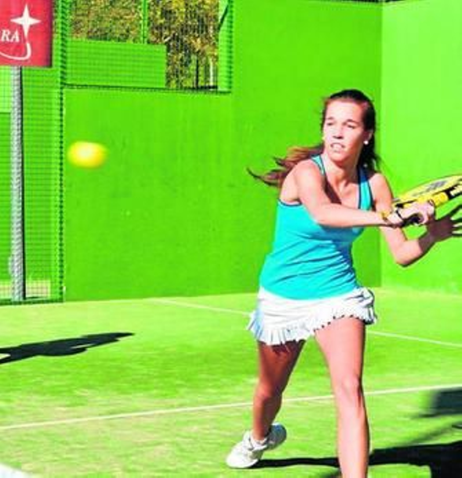 Una competición de pádel en las instalaciones de Chapín.