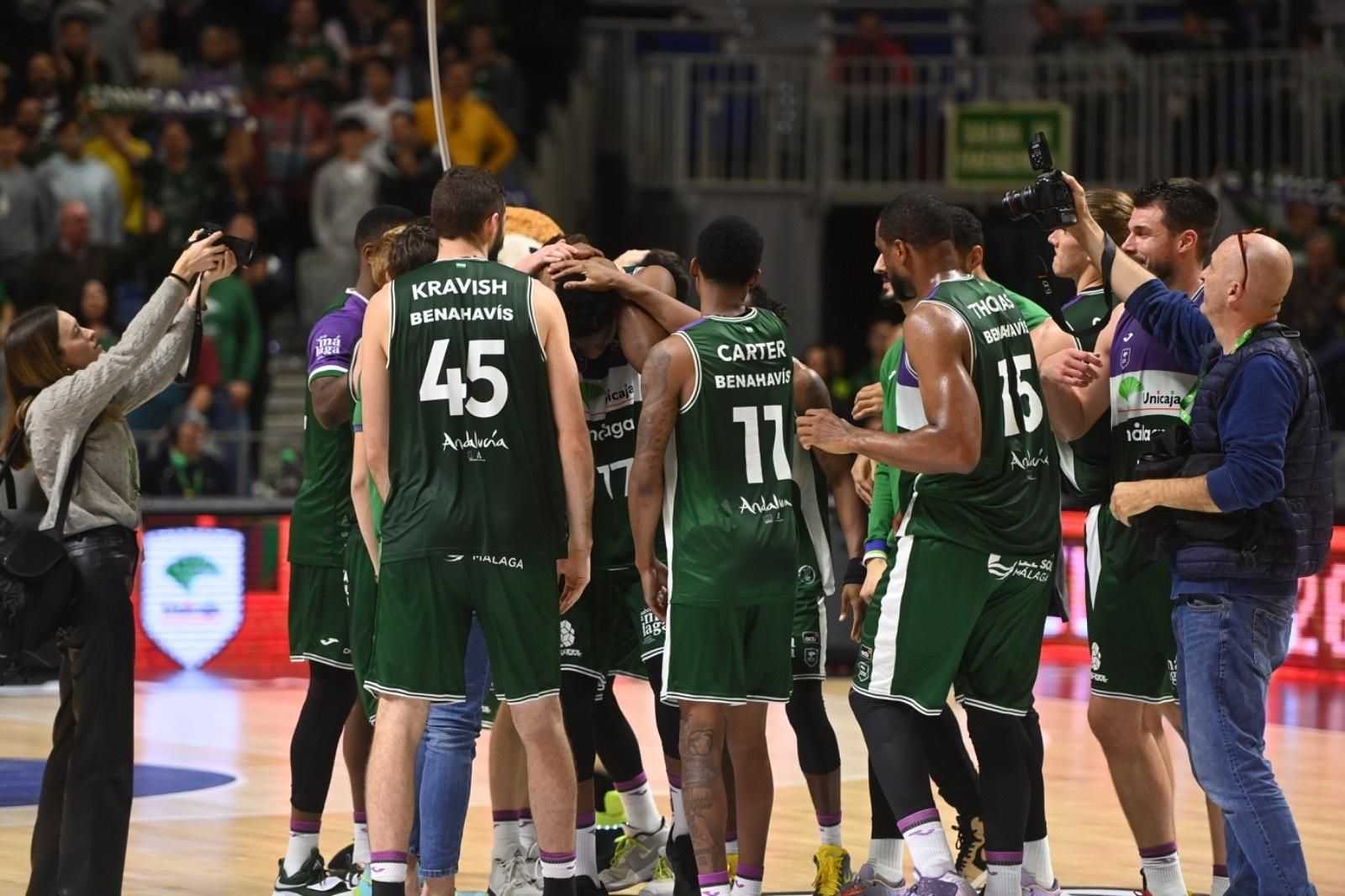 El Unicaja - Río Breogan, en fotos