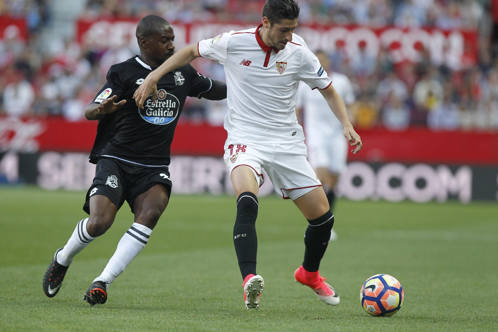 El Sevilla FC-Deportivo de La Coruña, en imágenes