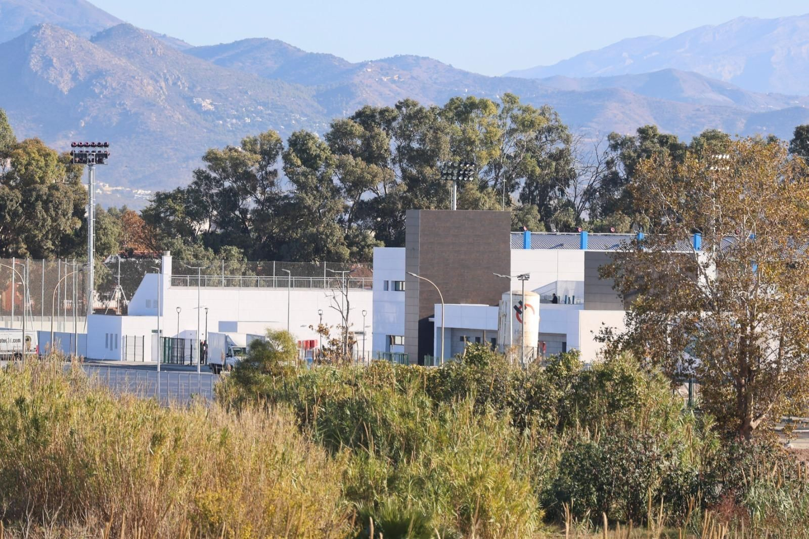 Así van las obras de La Academia del Málaga a días de su inauguración