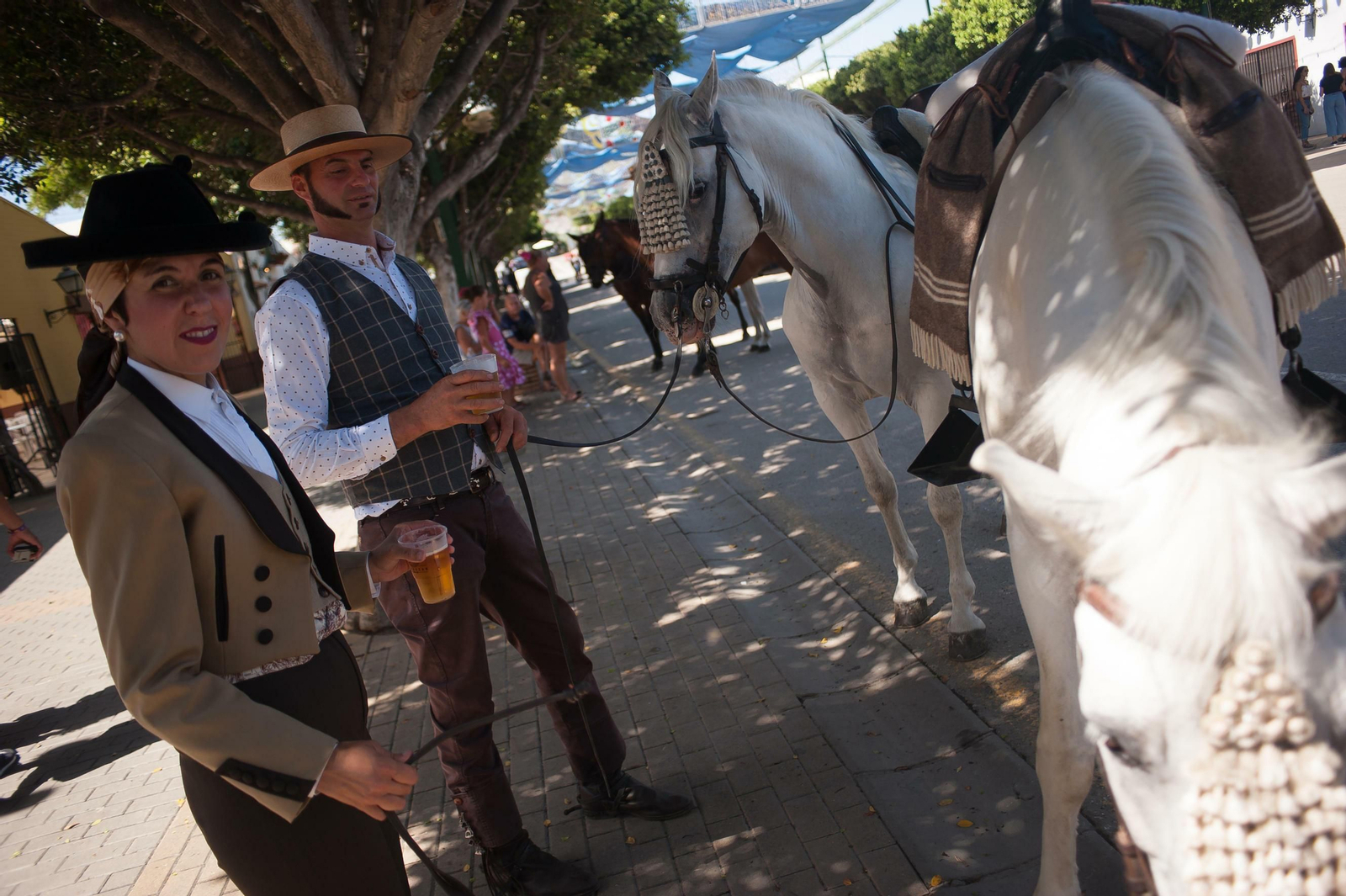 Fotos de este viernes en la Feria de Málaga Fotos de este viernes en la Feria de Málaga