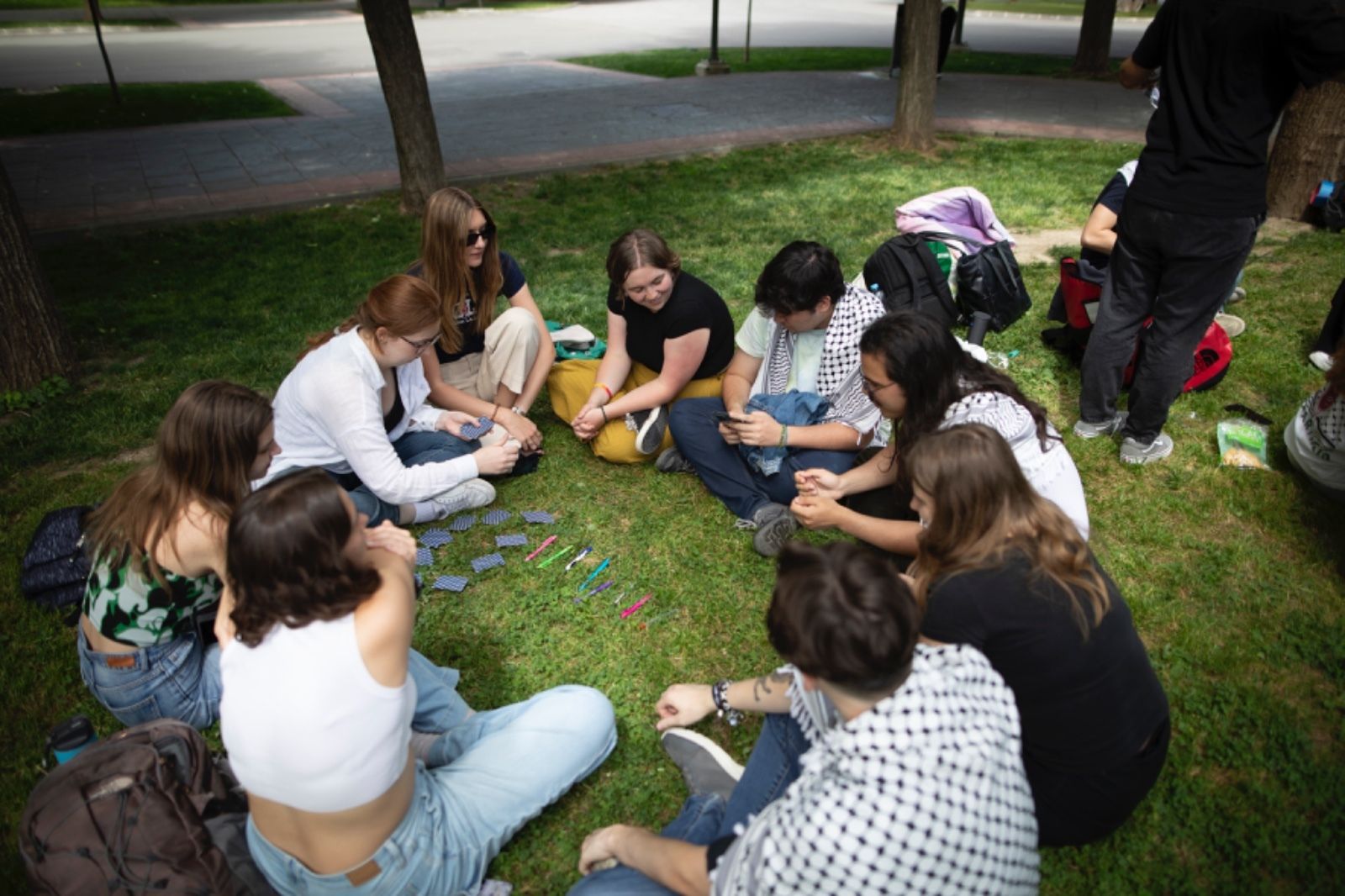 Los estudiantes de Granada se preparan para una acampada solidaria por Palestina
