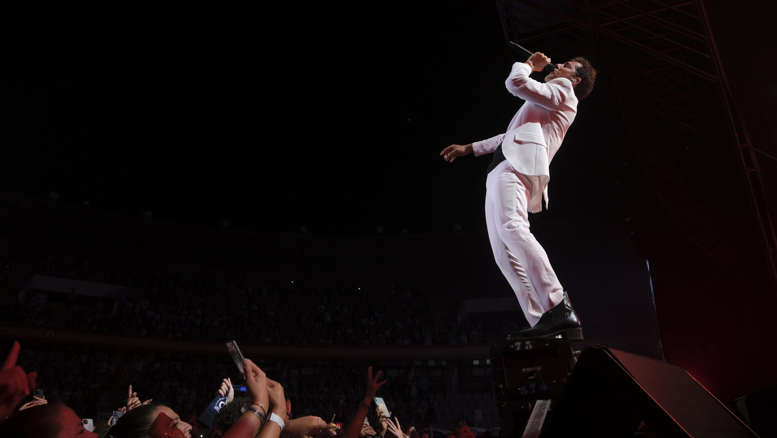 David Bisbal arrasa en su concierto de Roquetas de Mar