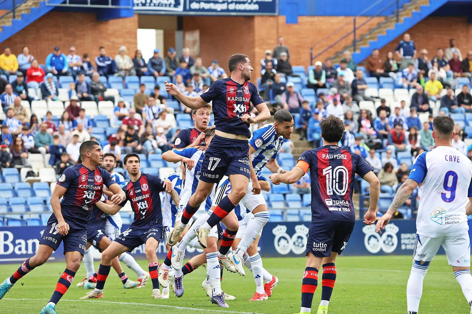 Las imágenes del Recreativo de Huelva - Yeclano Deportivo