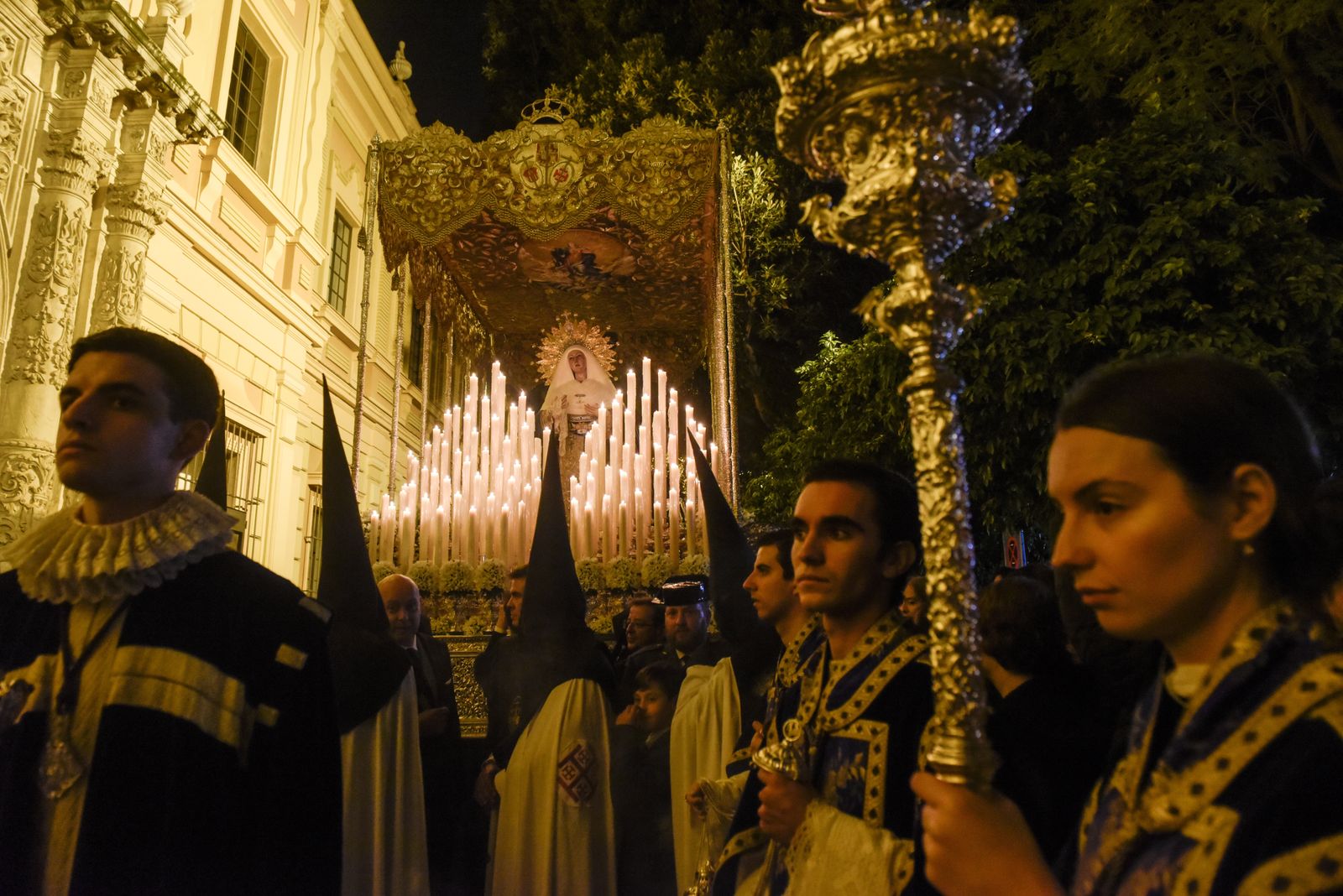 Las imágenes de la Hermandad de El Museo en la Semana Santa de Sevilla 2024