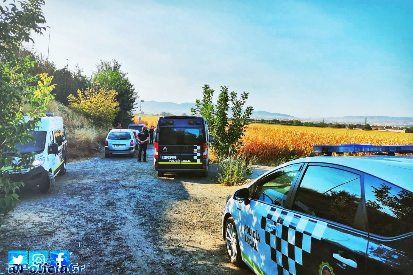 Intervención de la Policía Local de Granada