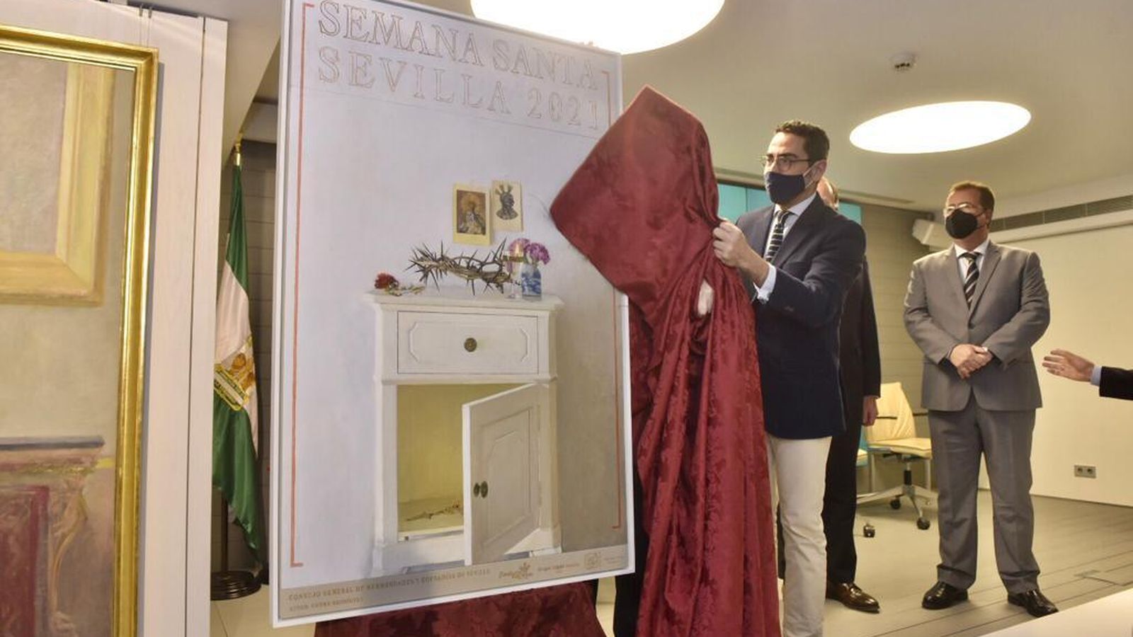 El cartel de la Semana Santa de Sevilla de 2021.