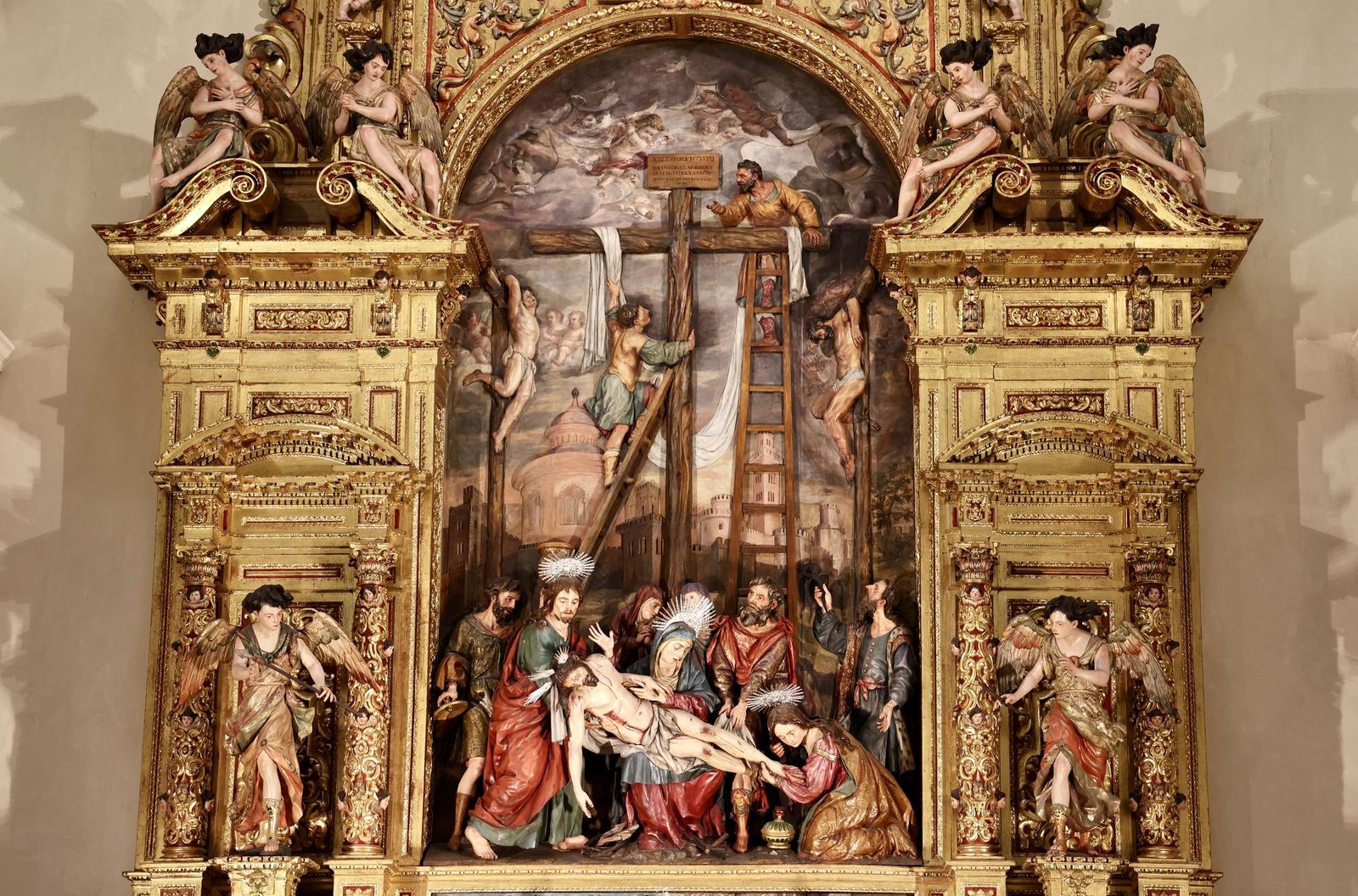 Restauración del retablo de la iglesia del Sagrario