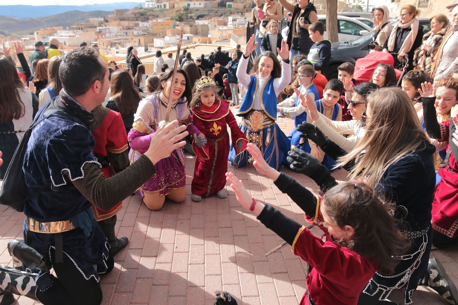 Los Moros y Cristianos de Gérgal se enfrentan en las fiestas de San Sebastián