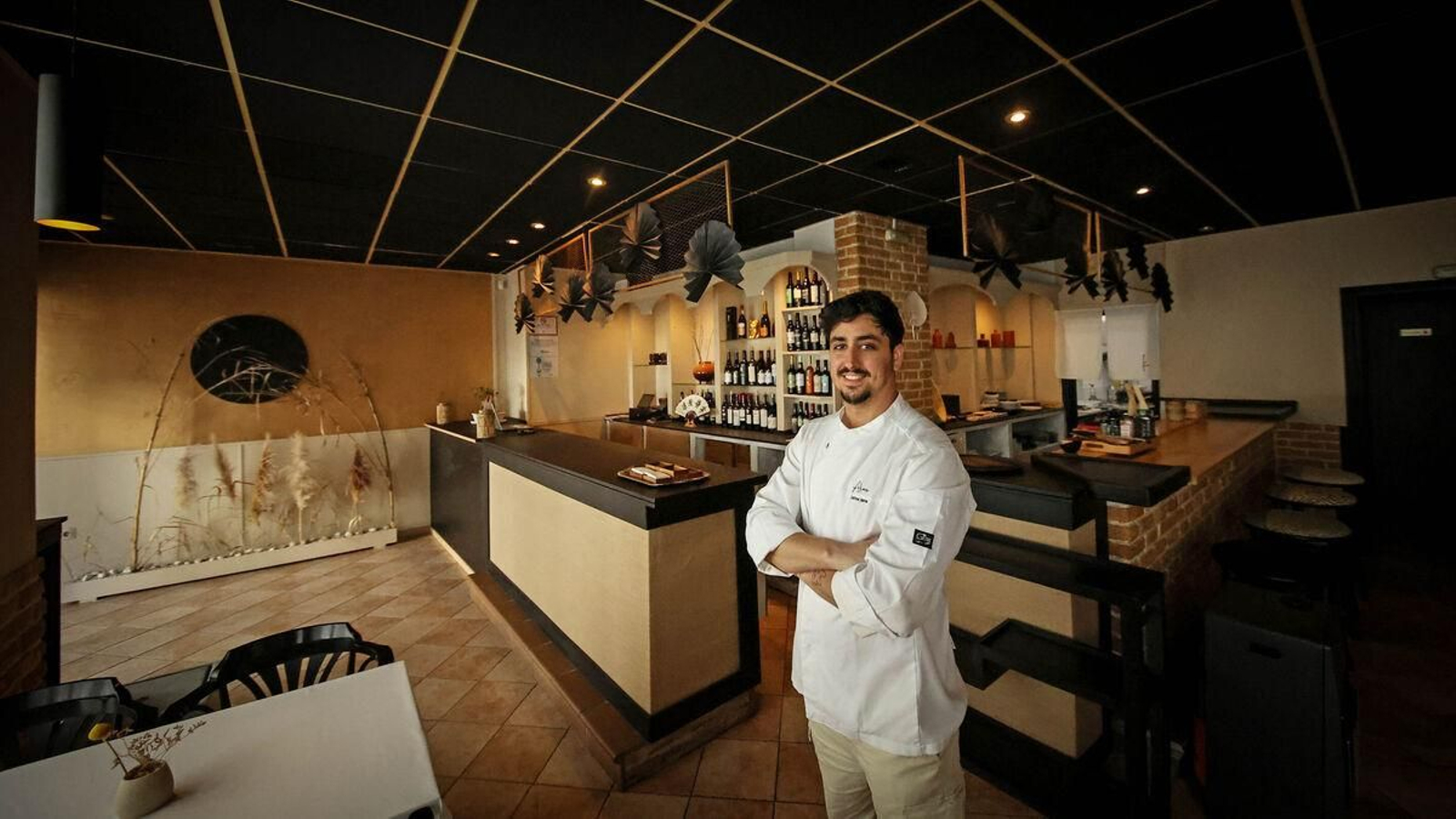 El restaurante Akase, en Jerez. El restaurante Akase, en Jerez.