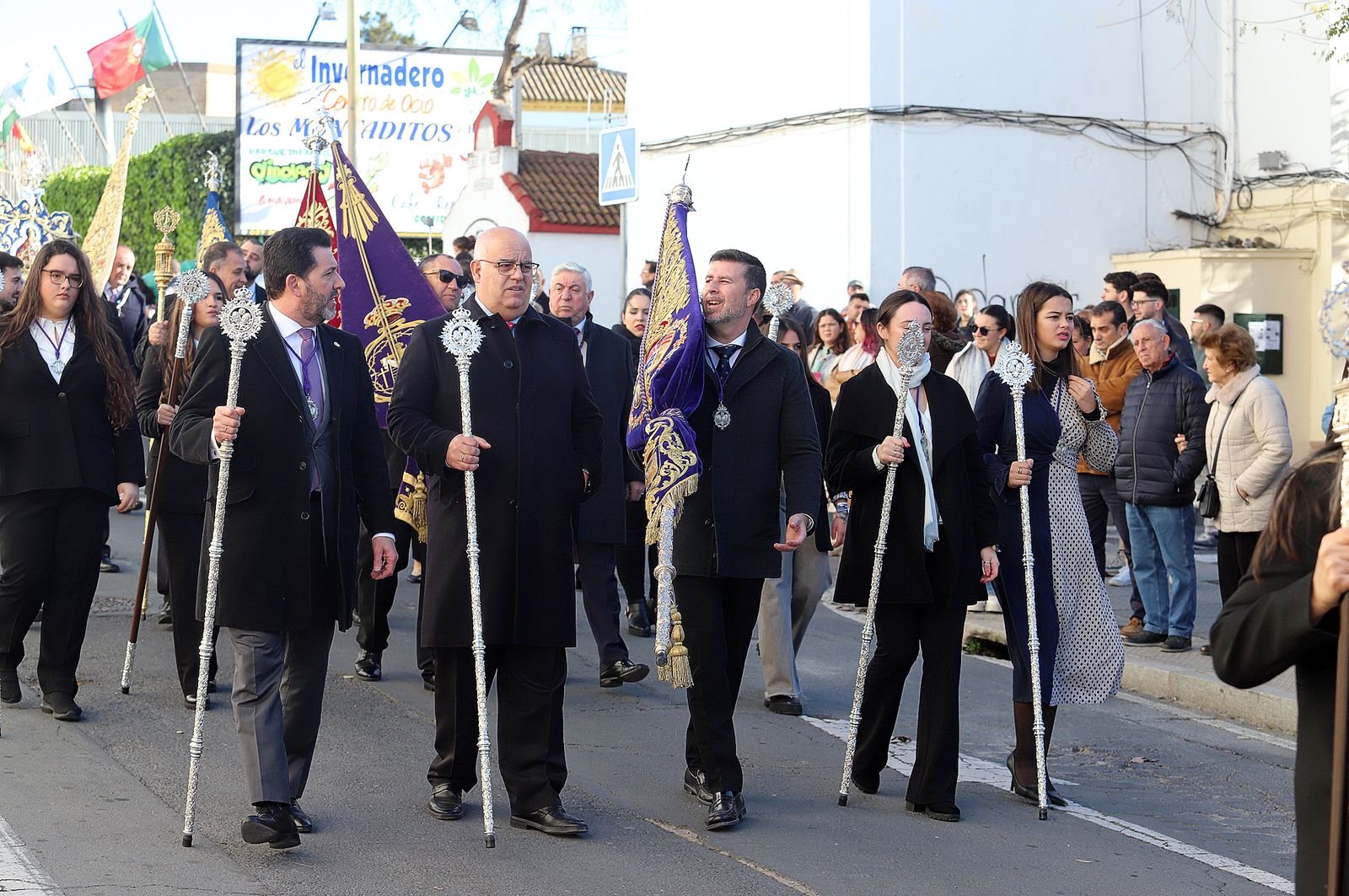 Imágenes de la procesión de San Sebastián en Huelva