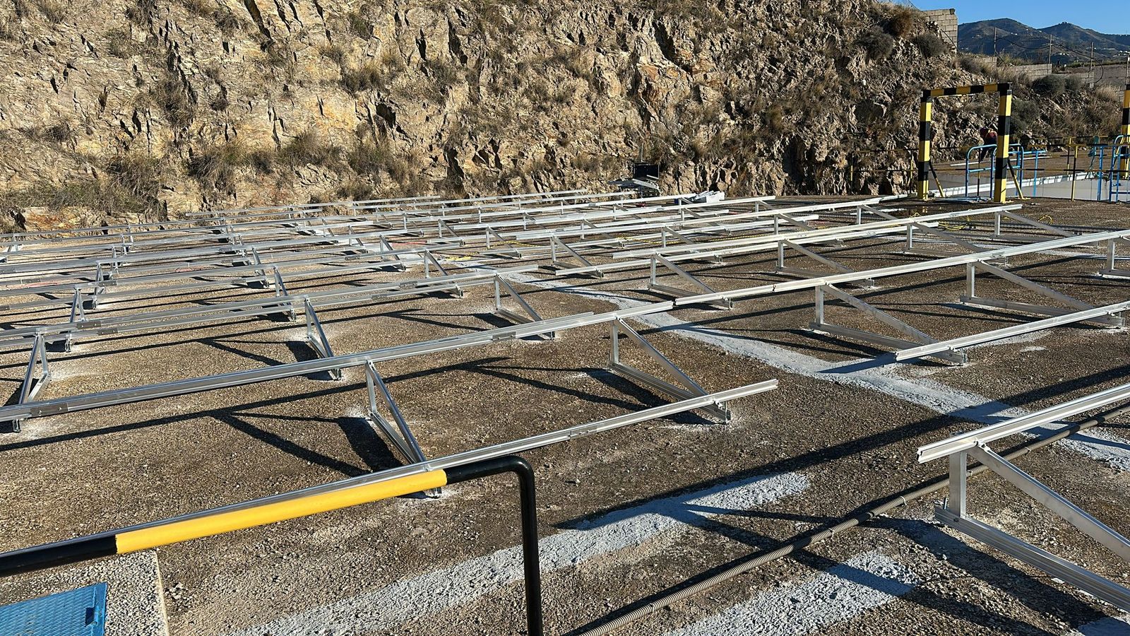 Visita placas fotovoltaicas