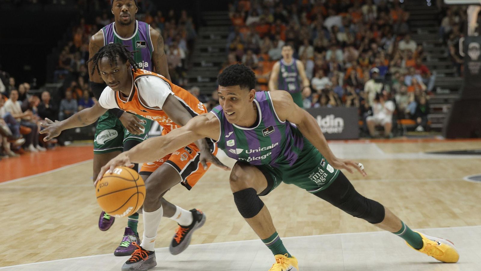 El Valencia - Unicaja, en fotos