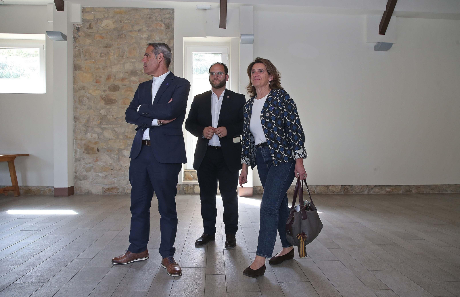 Visita de Teresa Ribera a la finca La Almoraima