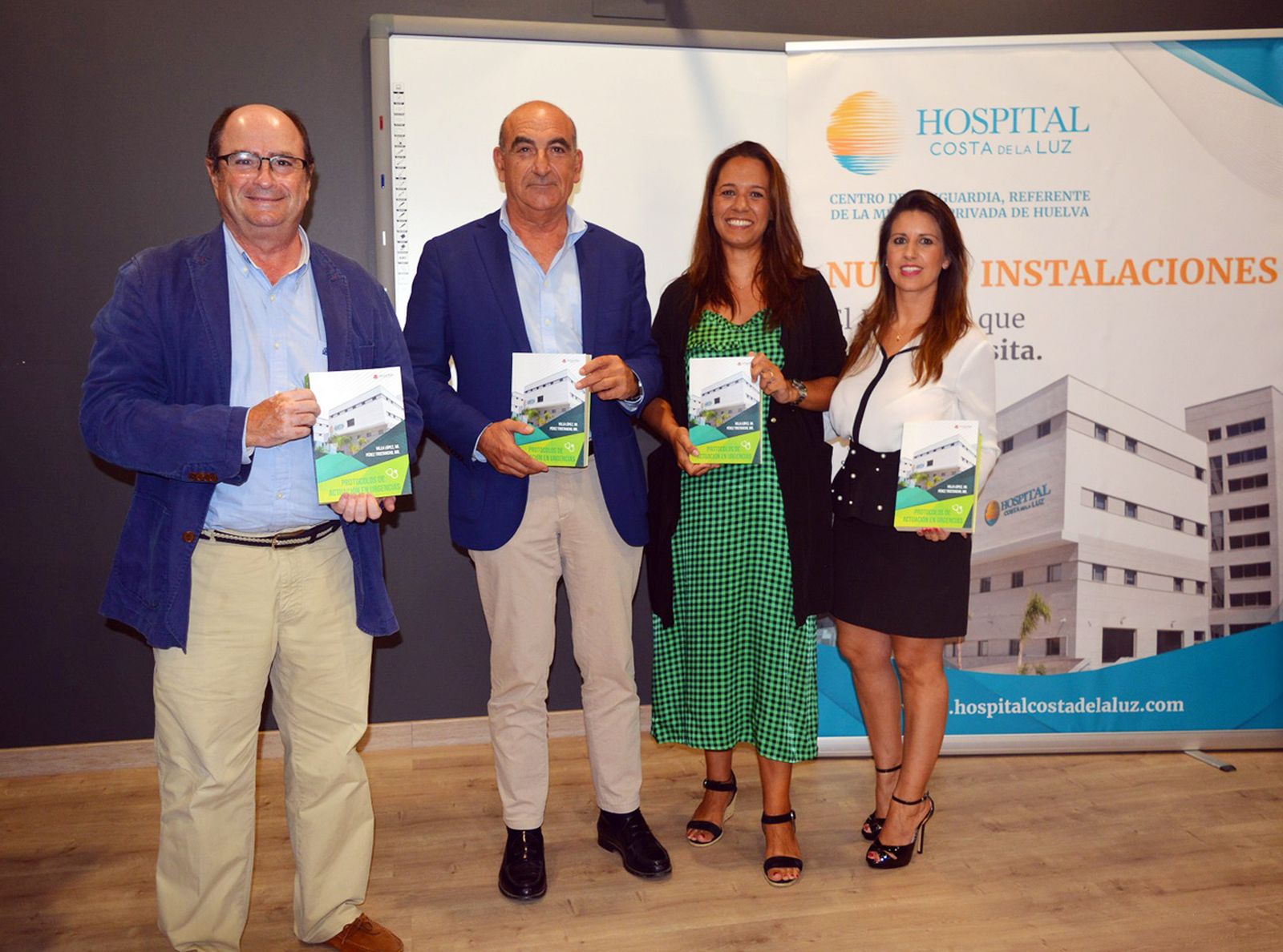 Eduardo Espinosa, Alejandro García Muriel, Isabel Villa y María Pérez.