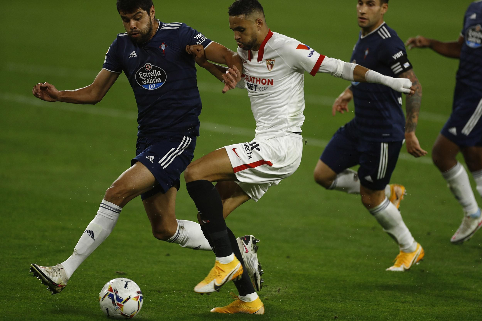 Las imágenes del Sevilla-Celta