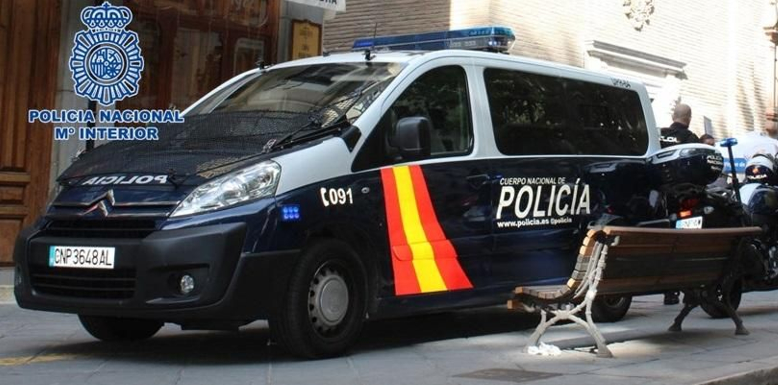 Imagen de archivo de un furgón de la Policía Nacional