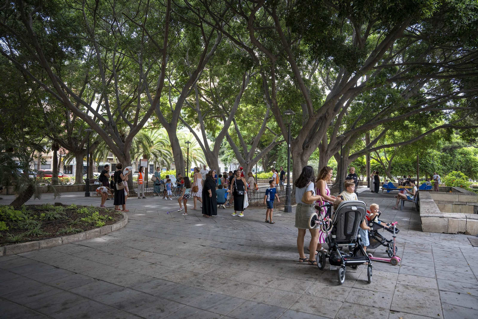 Las mejores fotos de los juegos infantiles en la Feria de Almería