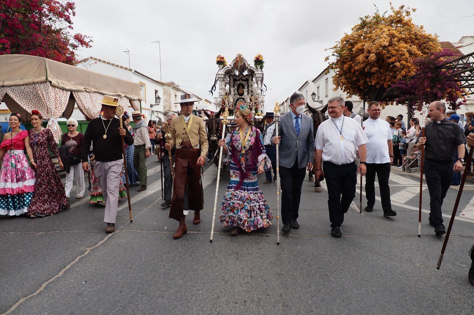 Salida de la Hermandad del Rocío de Palos de la Frontera