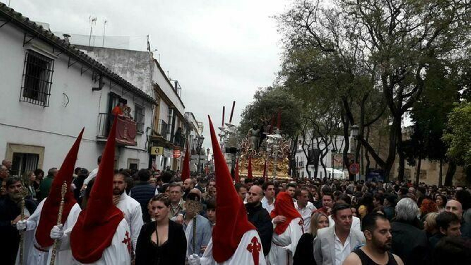 El Señor del Prendimiento en la tarde del pasado MIércoles Santo.