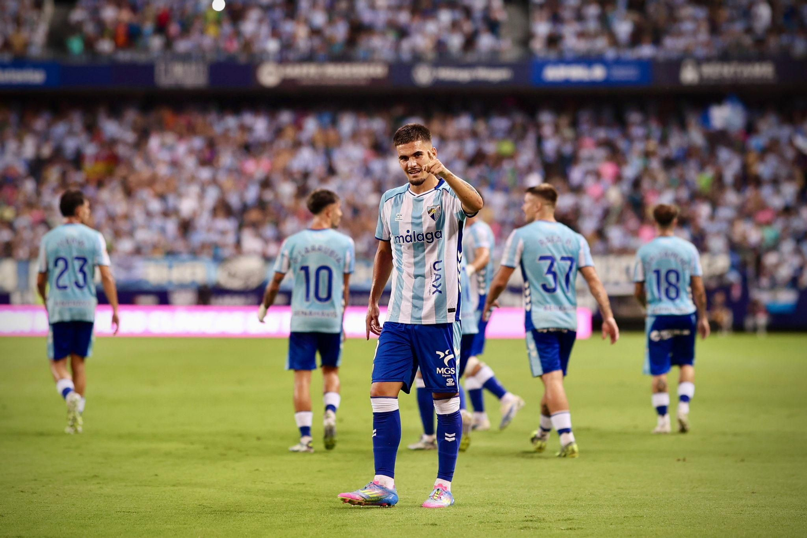 Las fotos del Málaga CF - Granada CF