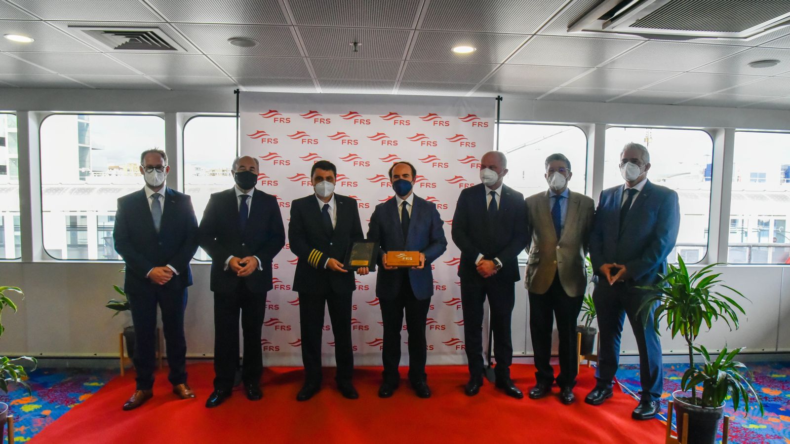 Las fotos de la inaguración del Ferry Levante Jet