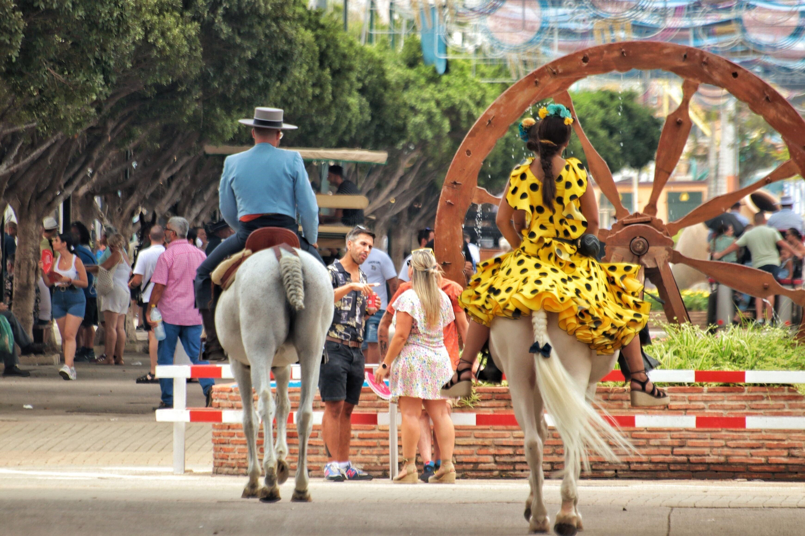 Feria de Málaga: el miércoles 16 de agosto en imágenes