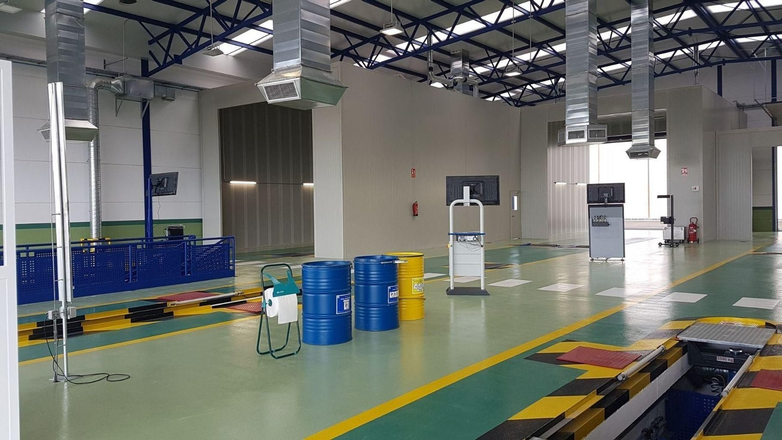 Las nuevas instalaciones de ITV en Sanlúcar.