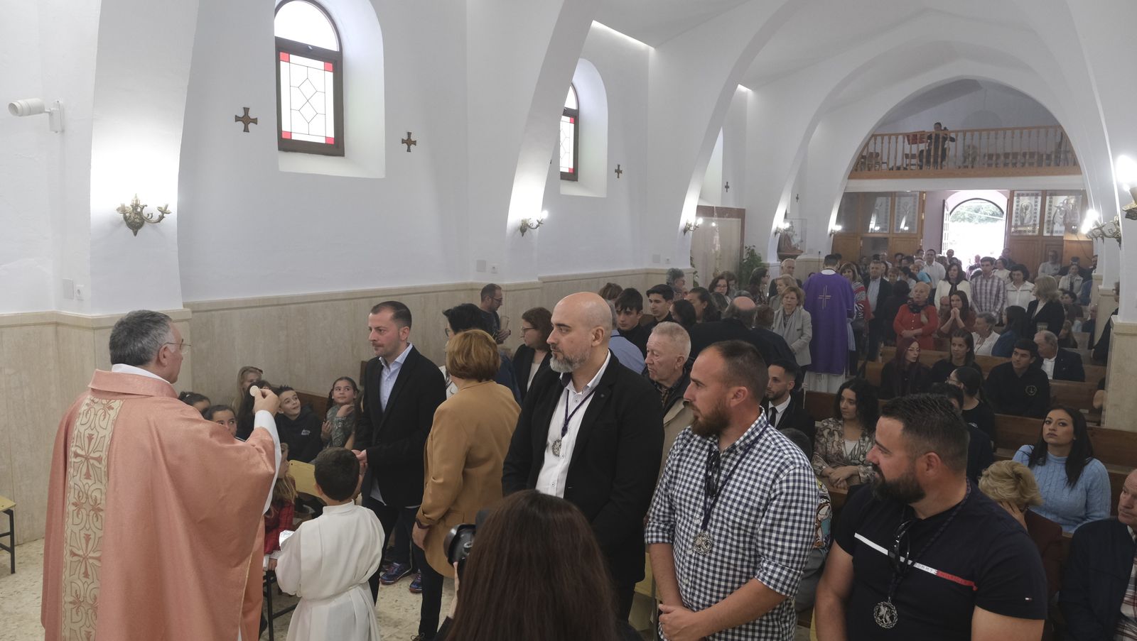 Imágenes de la bendición de la Borriquita de El Alquián, por el Obispo de Almería